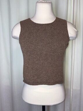 Eileen Fisher Italian Yarn Crop Top